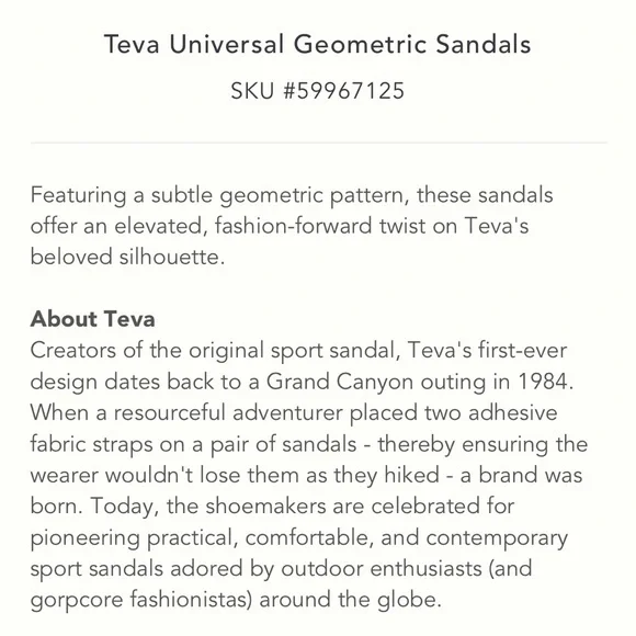 Teva Universal Geometric Sandals - Picture 2 of 11